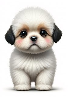 fluffy shih tzu