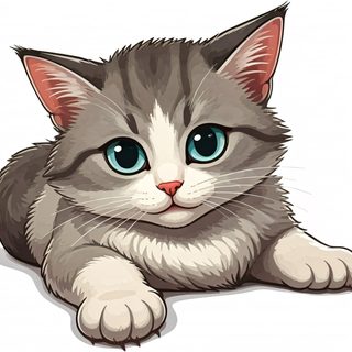 Cute Tabby Kitten