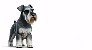 schnauzer dog portrait