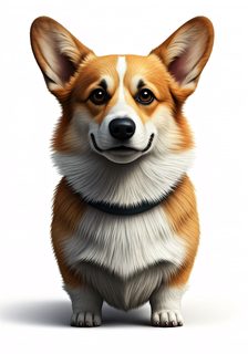 smiling welsh corgi