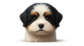 tricolor-puppy-portrait