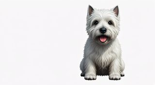 White Terrier Puppy
