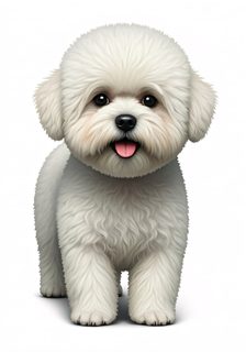 White Bichon Puppy