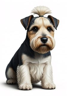 yorkie puppy portrait