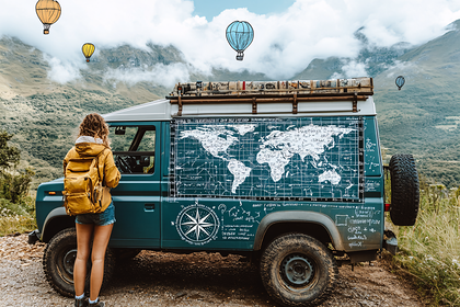 Adventure Vehicle World Map