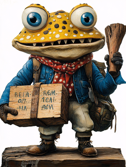 Adventurous Frog