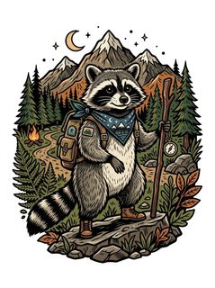 hiking-raccoon-adventurer