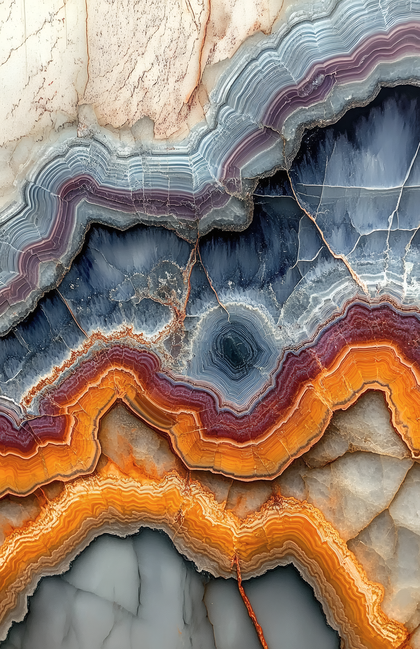 Agate Stone Layers