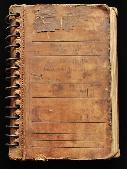 Aged Leather Notebook