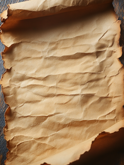 Aged Paper Scroll