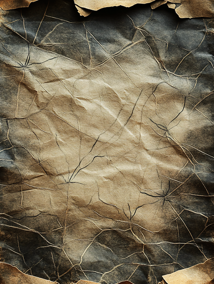 Aged Paper Texture With Intricate Design