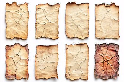 Aged Parchment Paper Set