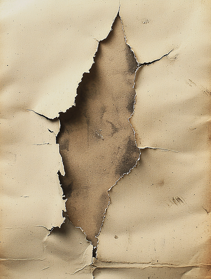 Aged Torn Paper Texture