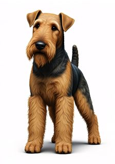 airedale terrier dog