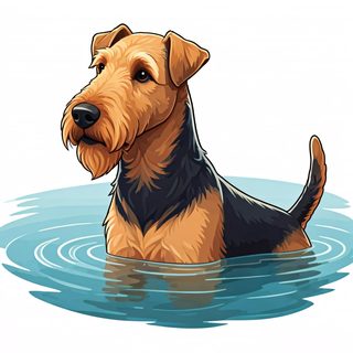 airedale-terrier-water