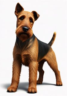 airedale terrier portrait
