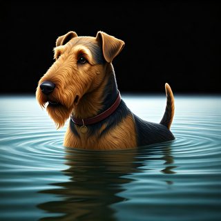 airedale-terrier-water