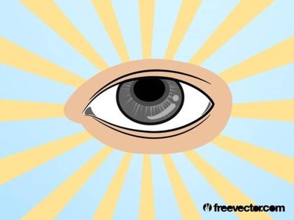 All Seeing Eye Free Vector