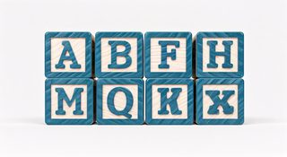 alphabet wooden blocks