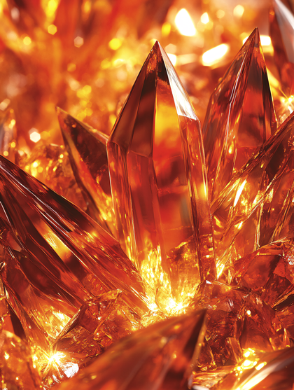 Amber Crystals