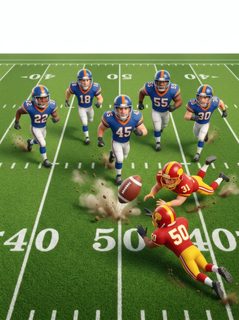 Football Fumble Play