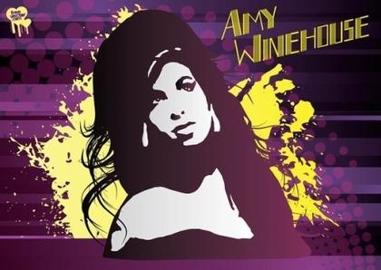 Amy Winehouse Art Free Vector