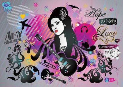 Amy Winehouse Free Vector