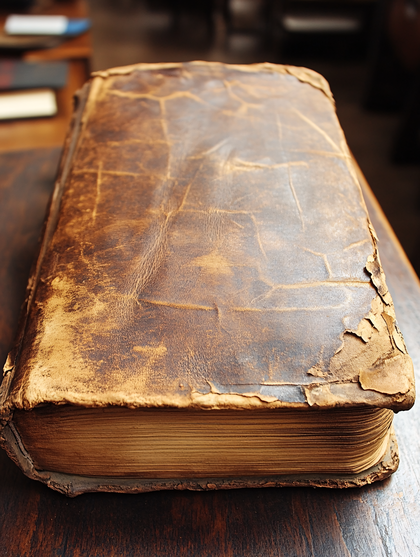 Ancient Leather Book