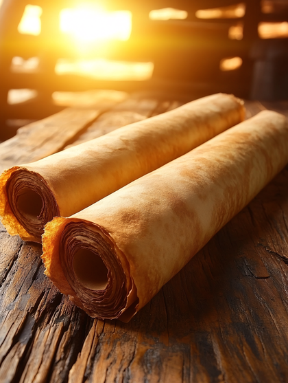 Ancient Paper Scrolls