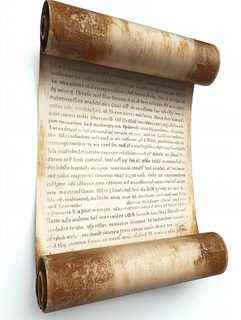 Ancient Scroll Unrolled