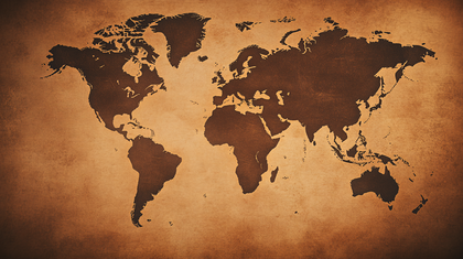 Ancient World Map
