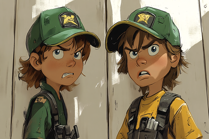 Angry Boy Soldiers