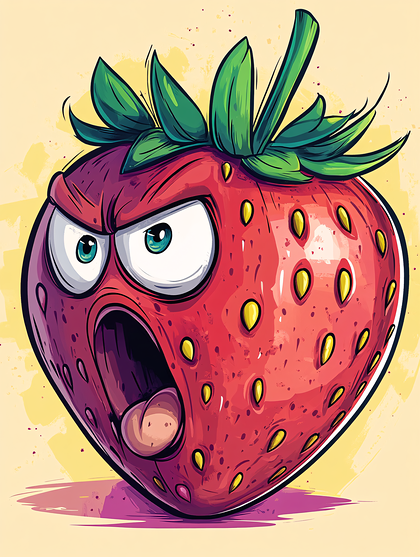 Angry Strawberry