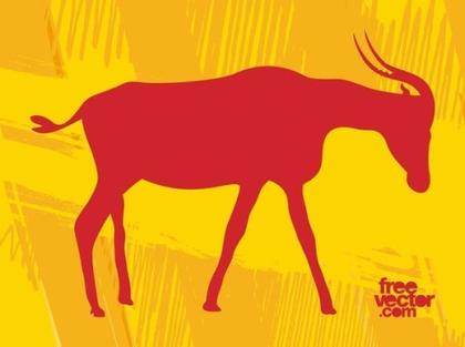 Antelope Free Vector