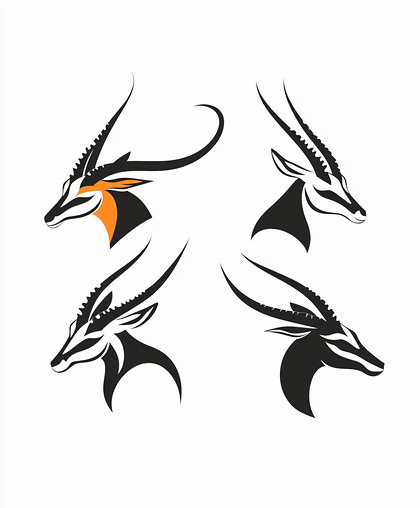 Antelope Silhouette Variations