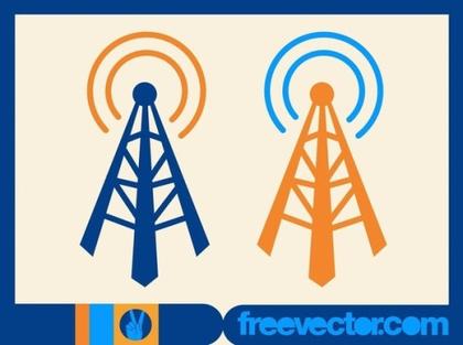 Antenna Icon Free Vector