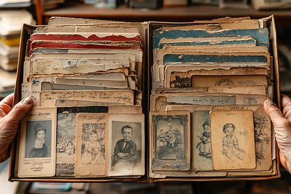 Antique Photo Album