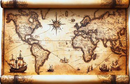 Antique World Map