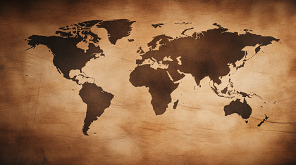 Antique World Map