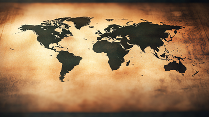 Antique World Map