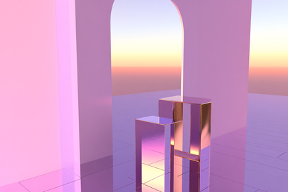 Arches and Golden Podiums