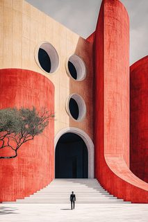 Architectural Abstract Figure