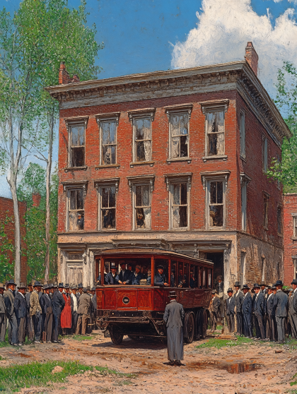 Arrival Of The Trolley