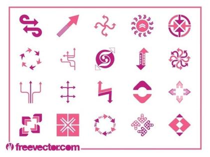 Arrows Designs Free Vector