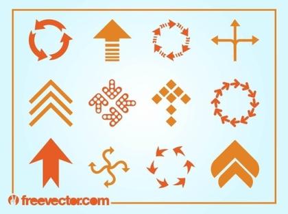 Arrows Logos Free Vector