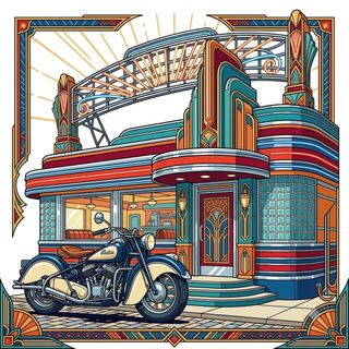 art-deco-diner-motorcycle