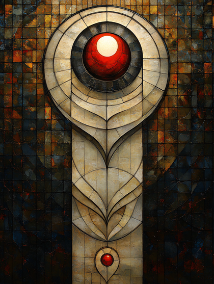 Art Deco Eye Design