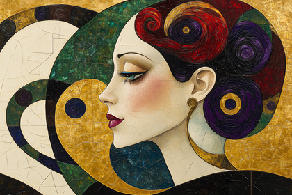 Art Deco Lady