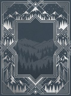 mountain-frame-art-deco