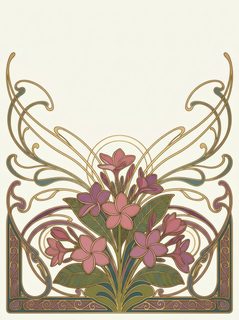 art-nouveau-plumeria-frame